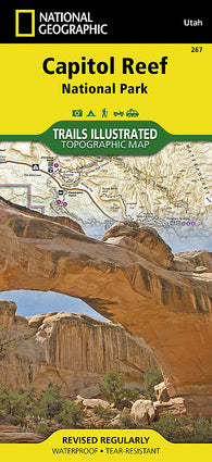 Buy map Capitol Reef National Park, Map 267 by National Geographic Maps