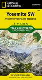 Buy map Yosemite Southwest, Yosemite Valley and Wawona, Map 306 by National Geographic Maps