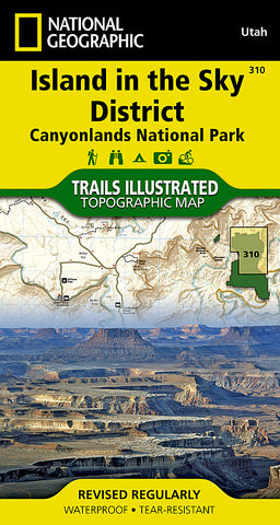 Buy map Canyonlands National Park, Island in the Sky District, Map 310 by National Geographic Maps