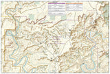 Canyonlands National Park, Island in the Sky District, Map 310 by National Geographic Maps - Back of map