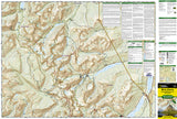 Glacier National Park, Many Glacier, Map 314 by National Geographic Maps - Front of map