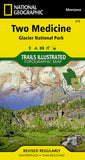Buy map Glacier National Park, Two Medicine by National Geographic Maps