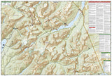 Glacier National Park, Two Medicine by National Geographic Maps - Back of map