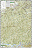 Cades Cove, Great Smoky Mountains National Park, Map 316 by National Geographic Maps - Back of map