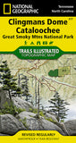 Buy map Clingmans Dome and Cataloochee, Great Smoky Mtns Natl Park, Map 317 by National Geographic Maps
