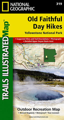 Buy map Old Faithful Day Hikes, Map 319 by National Geographic Maps