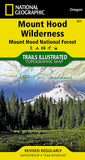 Buy map Mount Hood, Wilderness, Map 321 by National Geographic Maps
