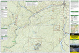 Allagash Wilderness Waterway, North, Maine, Map 400 by National Geographic Maps - Front of map