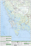 Ten Thousand Islands, Marco Island, Map 402 by National Geographic Maps - Back of map