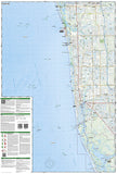 Fort Myers Beach/Naples, Florida, Map 407 by National Geographic Maps - Back of map