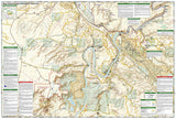 Moab, South, Map 501 by National Geographic Maps - Back of map