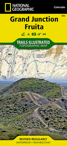 Buy map Grand Junction and Fruita, Map 502 by National Geographic Maps