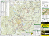 DuPont State Recreational Forest, Map 504 by National Geographic Maps - Front of map