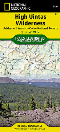 Buy map High Uintas by National Geographic Maps