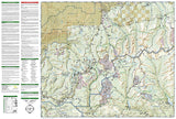 High Uintas by National Geographic Maps - Back of map