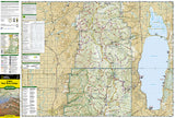 Logan Bear River Range, Map 713 by National Geographic Maps - Front of map