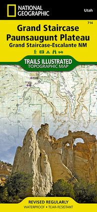 Buy map Grand Staircase, Paunsaugunt Plateau, Map 714 by National Geographic Maps