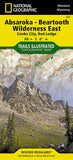 Buy map Absaroka-Beartooth Wilderness, East, Map 722 by National Geographic Maps