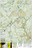 Northville-Placid Trail, Map 736 by National Geographic Maps - Front of map