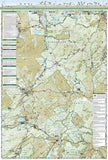 Northville-Placid Trail, Map 736 by National Geographic Maps - Back of map