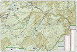 Adirondack Park, Northville and Raquette Lake, Map 744 by National Geographic Maps - Back of map