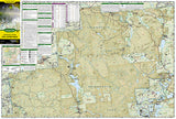 Adirondack Park, Paul Smiths and Saranac, Map 746 by National Geographic Maps - Front of map