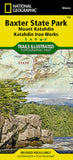 Buy map Baxter State Park & Mt. Katahdin, Maine, Map 754 by National Geographic Maps
