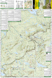 Baxter State Park & Mt. Katahdin, Maine, Map 754 by National Geographic Maps - Front of map