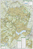 Catskill Park, New York, Map 755 by National Geographic Maps - Back of map
