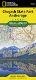 Buy map Chugach State Park and Anchorage, Alaska, Map 764 by National Geographic Maps