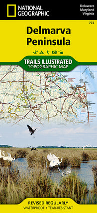 Buy map DelMarVa Peninsula, Map 772 by National Geographic Maps