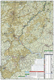 Chattahoochee and Sumter National Forests, GA/SC, Map 778 by National Geographic Maps - Back of map