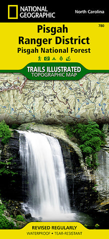 Buy map Pisgah Ranger District and Pisgah National Forest, Map 780 by National Geographic Maps