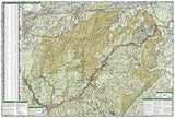 Pisgah Ranger District and Pisgah National Forest, Map 780 by National Geographic Maps - Back of map