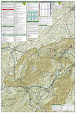 Cherokee and Pisgah National Forests by National Geographic Maps - Back of map