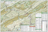 Blacksburg, New River Valley and Jefferson National Forest by National Geographic Maps - Back of map
