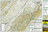 Lexington and Blue Ridge, Virginia by National Geographic Maps - Front of map