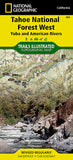 Buy map Tahoe National Forest, Yuba and American Rivers, Map 804 by National Geographic Maps