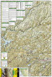 Tahoe National Forest, Yuba and American Rivers, Map 804 by National Geographic Maps - Front of map