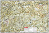 Tahoe National Forest, Yuba and American Rivers, Map 804 by National Geographic Maps - Back of map