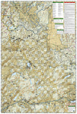 Tahoe National Forest, Sierra Buttes and Donner,Map 805 by National Geographic Maps - Back of map
