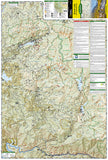 Shaver Lake and Sierra National Forest,  Map 810 by National Geographic Maps - Front of map