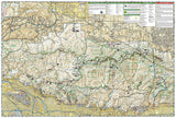 Angeles National Forest, California, Map 811 by National Geographic Maps - Back of map