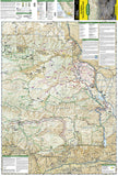 Los Padres National Forest, East, Map 812 by National Geographic Maps - Front of map