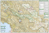 Los Padres National Forest, West, Map 813 by National Geographic Maps - Back of map