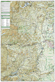 Mt. Jefferson and Mt. Washington Wilderness, Map 819 by National Geographic Maps - Back of map