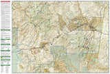 Salt River Canyon and Tonto National Forest, Map 853 by National Geographic Maps - Back of map