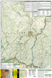 Mogollon Rim and Munds Mountain Wilderness Areas, Map 855 by National Geographic Maps - Front of map