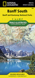 Buy map Banff South including Banff and Kootenay National Parks by National Geographic Maps
