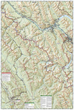 Banff South including Banff and Kootenay National Parks by National Geographic Maps - Back of map